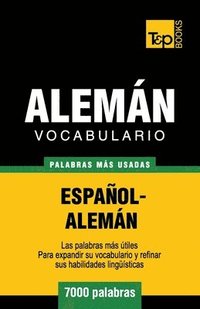 bokomslag Vocabulario español-alemán - 7000 palabras más usadas