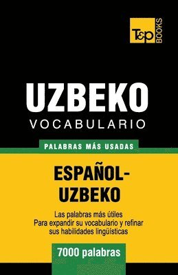 Vocabulario espaol-uzbeco - 7000 palabras ms usadas 1