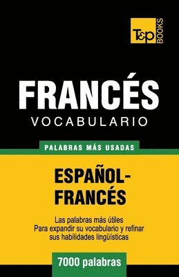 bokomslag Vocabulario espaol-francs - 7000 palabras ms usadas