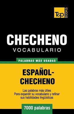 bokomslag Vocabulario español-checheno - 7000 palabras más usadas