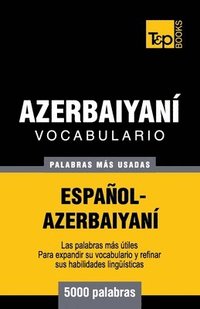 bokomslag Vocabulario espaol-azerbaiyan - 5000 palabras ms usadas