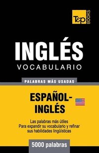 bokomslag Vocabulario espaol-ingls americano - 5000 palabras ms usadas