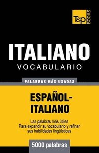 bokomslag Vocabulario espaol-italiano - 5000 palabras ms usadas