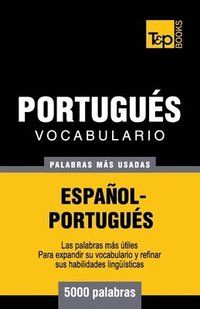 bokomslag Vocabulario espaol-portugus - 5000 palabras ms usadas