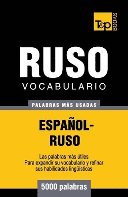bokomslag Vocabulario español-ruso - 5000 palabras más usadas