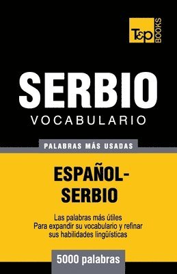 bokomslag Vocabulario español-serbio - 5000 palabras más usadas