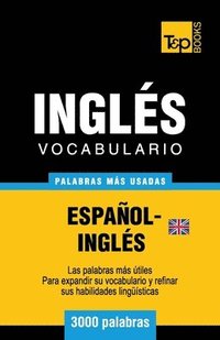 bokomslag Vocabulario espanol-ingles britanico - 3000 palabras mas usadas