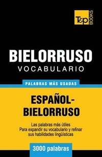 bokomslag Vocabulario espaol-bielorruso - 3000 palabras ms usadas