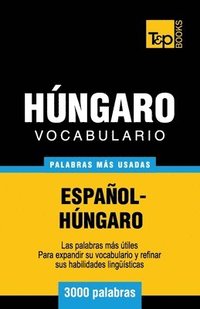 bokomslag Vocabulario espaol-hngaro - 3000 palabras ms usadas