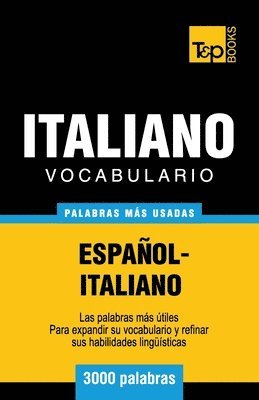 bokomslag Vocabulario espaol-italiano - 3000 palabras ms usadas