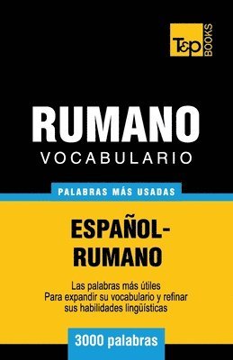 Andrey Taranov - Vocabulario español-rumano - 3000 palabras más usadas, Häftad