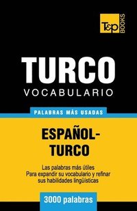 bokomslag Vocabulario espaol-turco - 3000 palabras ms usadas