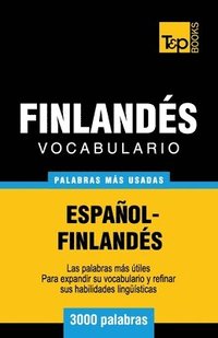 bokomslag Vocabulario espaol-finlands - 3000 palabras ms usadas