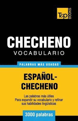 bokomslag Vocabulario español-checheno - 3000 palabras más usadas