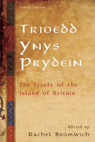 Rachel Bromwich - Trioedd Ynys Prydein, Häftad