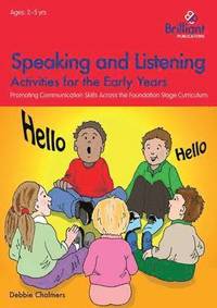 bokomslag Speaking and Listening Activities for the Early Years