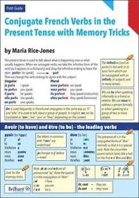 bokomslag Conjugate French Verbs in the Present Tense with Memory Tricks