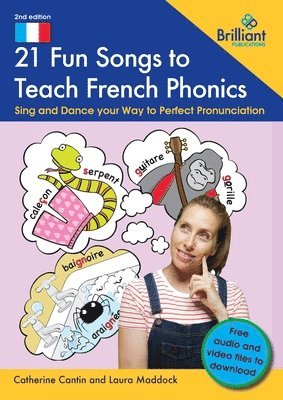 bokomslag 21 Fun Songs toTeach French Phonics