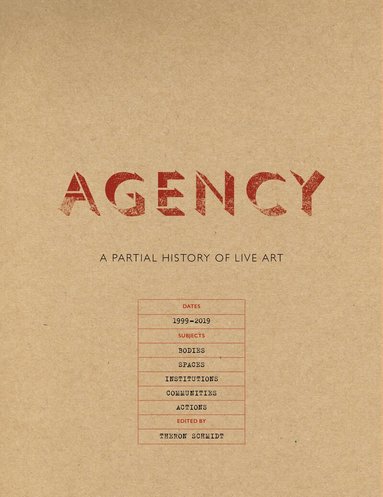 Theron Schmidt - Agency, Häftad