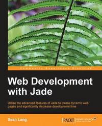 bokomslag Web Development with Jade