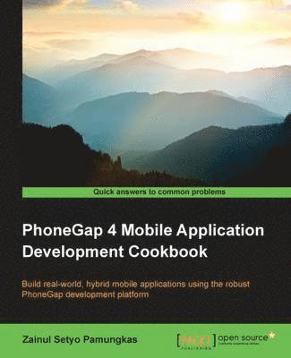 bokomslag PhoneGap 4 Mobile Application Development Cookbook