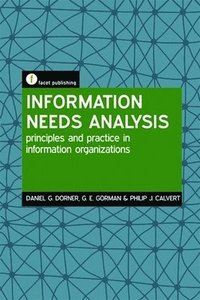 bokomslag Information Needs Analysis