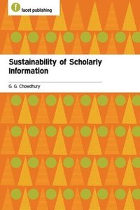 bokomslag Sustainability of Scholarly Information