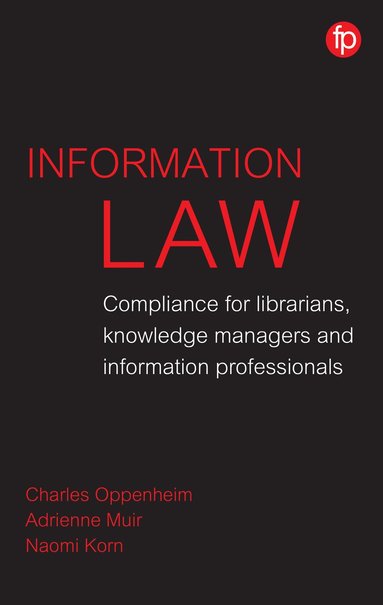 bokomslag Information Law