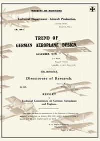 bokomslag Trend of German Aeroplane Design
