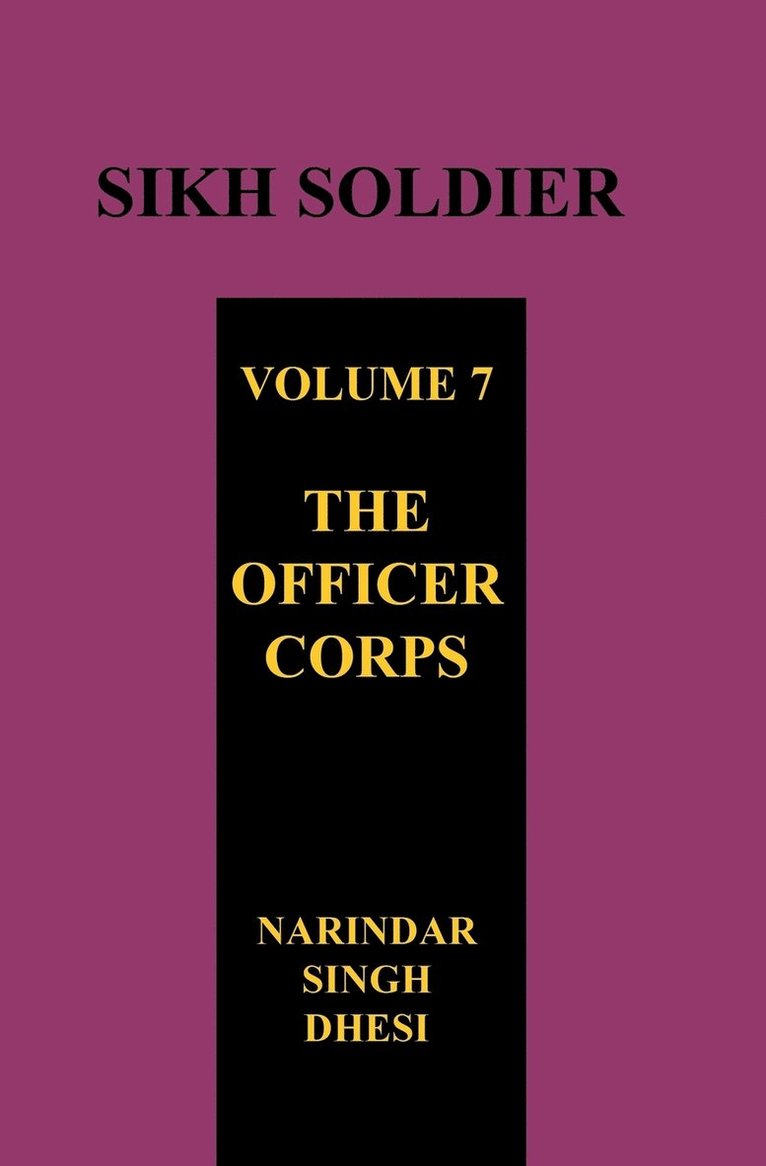 SIKH SOLDIER Volume Seven 1