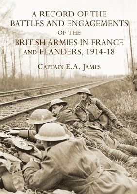 bokomslag RECORD of the BATTLES & ENGAGEMENTS of the BRITISH ARMIES in FRANCE & FLANDERS 1914-18