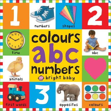 Priddy Books, Roger Priddy - Colours ABC Numbers, Inbunden