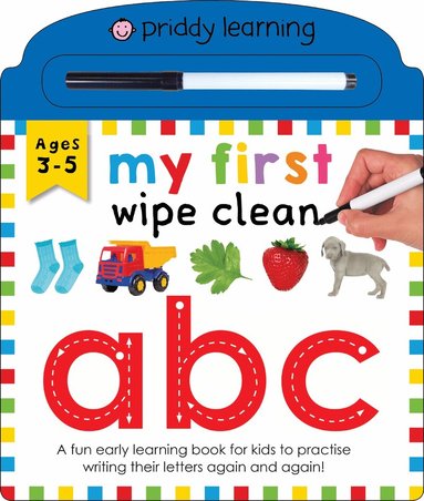 Priddy Books, Roger Priddy - My First Wipe Clean: ABC, Kartonnage