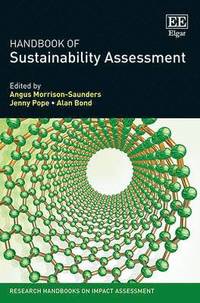 bokomslag Handbook of Sustainability Assessment