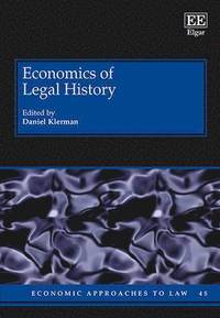 bokomslag Economics of Legal History