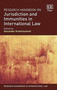 bokomslag Research Handbook on Jurisdiction and Immunities in International Law
