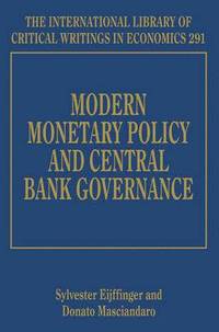 bokomslag Modern Monetary Policy and Central Bank Governance