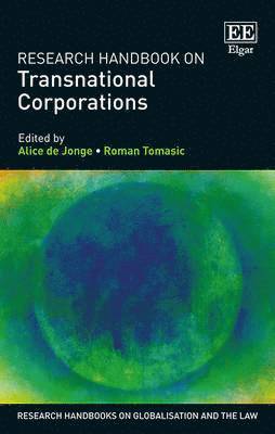 Alice de Jonge, Roman Tomasic - Research Handbook on Transnational Corporations, Inbunden