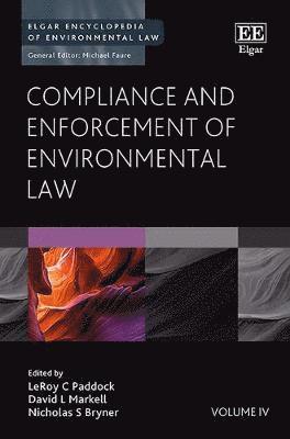 Lee Paddock, David L. Markell, Nicholas S. Bryner - Compliance and Enforcement of Environmental Law, Inbunden