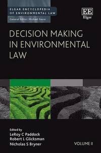 bokomslag Decision Making in Environmental Law
