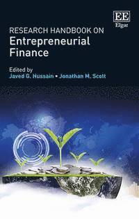 bokomslag Research Handbook on Entrepreneurial Finance