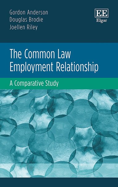 Gordon Anderson, Douglas Brodie, Joellen Riley - Common Law Employment Relationship, Inbunden