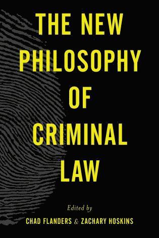 New Philosophy of Criminal Law 1