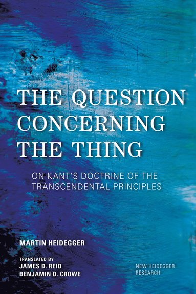 bokomslag Question Concerning the Thing