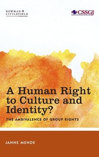 bokomslag A Human Right to Culture and Identity