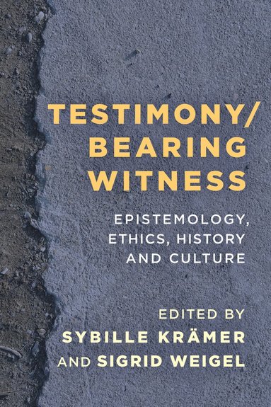 bokomslag Testimony/Bearing Witness