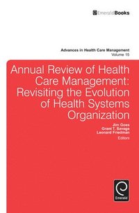bokomslag Annual Review of Health Care Management