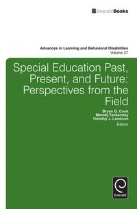 bokomslag Special education past, present, and future