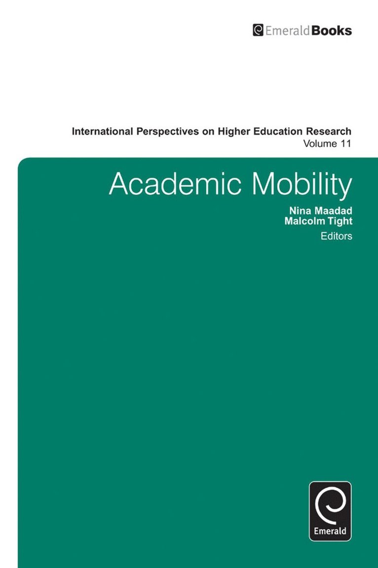 Malcolm Tight, Nina Maadad - Academic Mobility, Inbunden