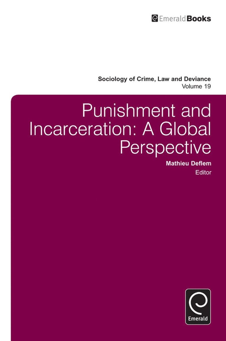 Mathieu Deflem - Punishment and Incarceration, Inbunden